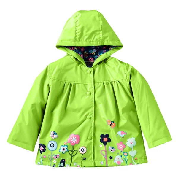 KEAIYOUHUO/ зимняя куртка для девочек; куртка для мальчиков; детская теплая верхняя одежда; пальто для мальчиков; ветровка с динозавром; плащ; детская одежда - Цвет: Green