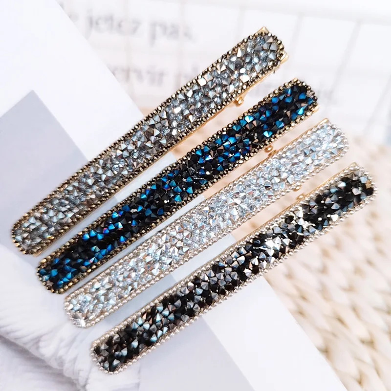 

Shining Hair Clip Women Barrettes HairPins Resin Rhinestone Hair Jewelry Side Clip Girls Gift Wedding Party Hair Accessories