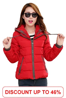 Зимняя женская куртка размера плюс, женские парки, легкомысленная верхняя одежда, одноцветные пальто, короткие женские тонкие базовые Топы с хлопковой подкладкой