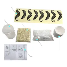 Портативный Для мужчин Для женщин носа набор восковой удаление волос из носа воск набор восковой для Для мужчин удаление волос из носа, для смешивания, косметический инструмент Машинка для удаления волос в носу