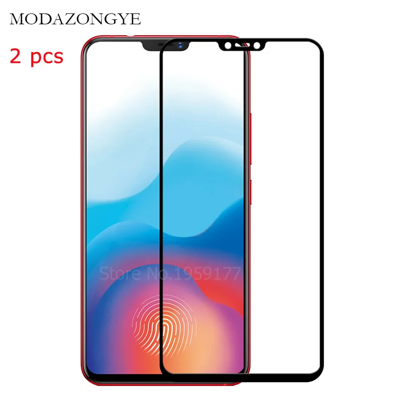 2pcs Tempered Glass For Vivo V9 Screen Protector Vivo V9 Screen Protector Glass For Vivo V9 VivoV9 V 9 1723 6.3 inch Full Cover