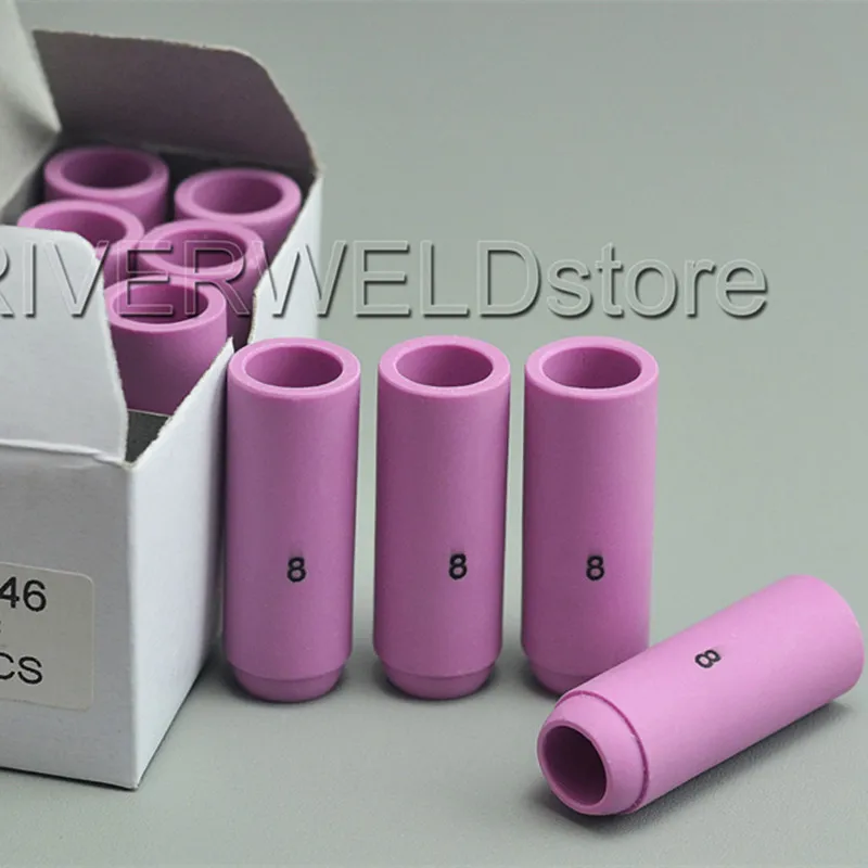 TIG Nozzle Sturdy and Durable Alumina Welding Cup Industrial Supplies for WP‑17/18/26 TIG Welding Torch Welding Equipment Ceramic Welding Cup Set TIG Nozzle Sturdy and Durable Alumina Welding Cup Industrial Supplies for WP‑17/18/26 TIG Welding Torch Welding Equipment Ceramic Welding Cup Set
