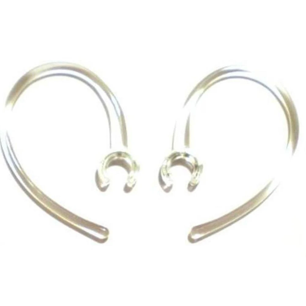 

TTKK Brand New 2xSmall Plastic Clear Good Quality Earhooks Wireless Bluetooth Headset Ear