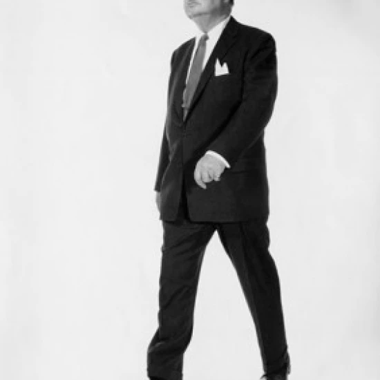Businessman walking Poster Print (18 x 24)