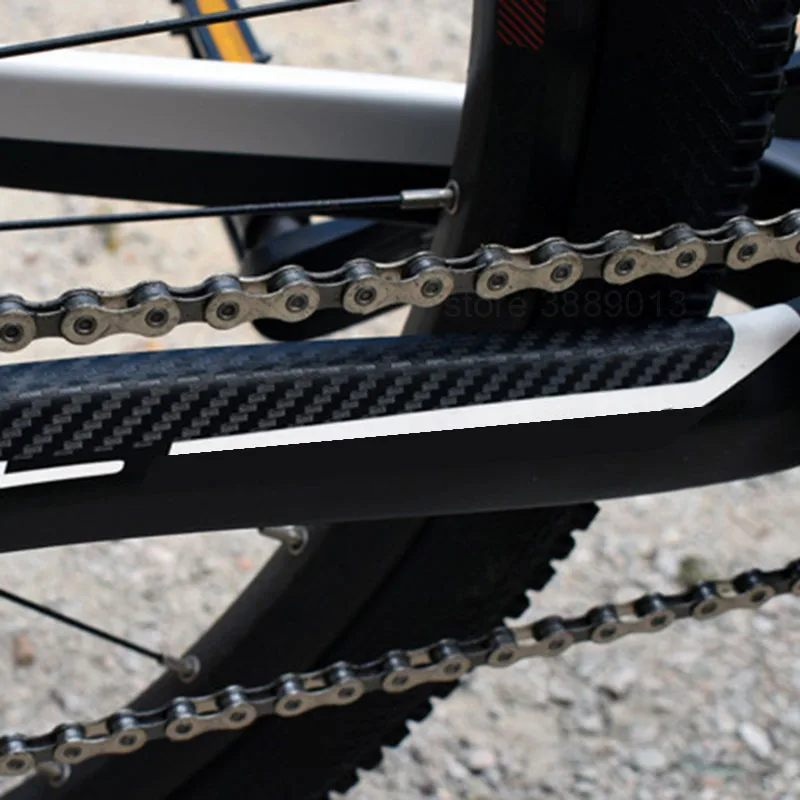 

Mountain Bicycle Fork Stickers Decals Road Bike Frame Sticker Protector MTB Cycling Chain Protective Film Cycle Accessoire Parts