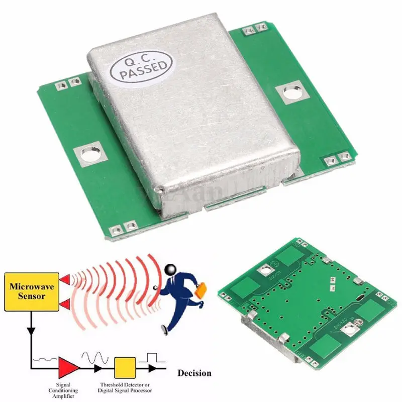 2pcs Hb100 Microwave Probe Sensor Module 10 525ghz Wireless Doppler 2pcs Hb100 Microwave Probe Sensor Module 10 525ghz Wireless Doppler Radar Motion Detector Free Shiping In Replacement Parts Accessories From Consumer