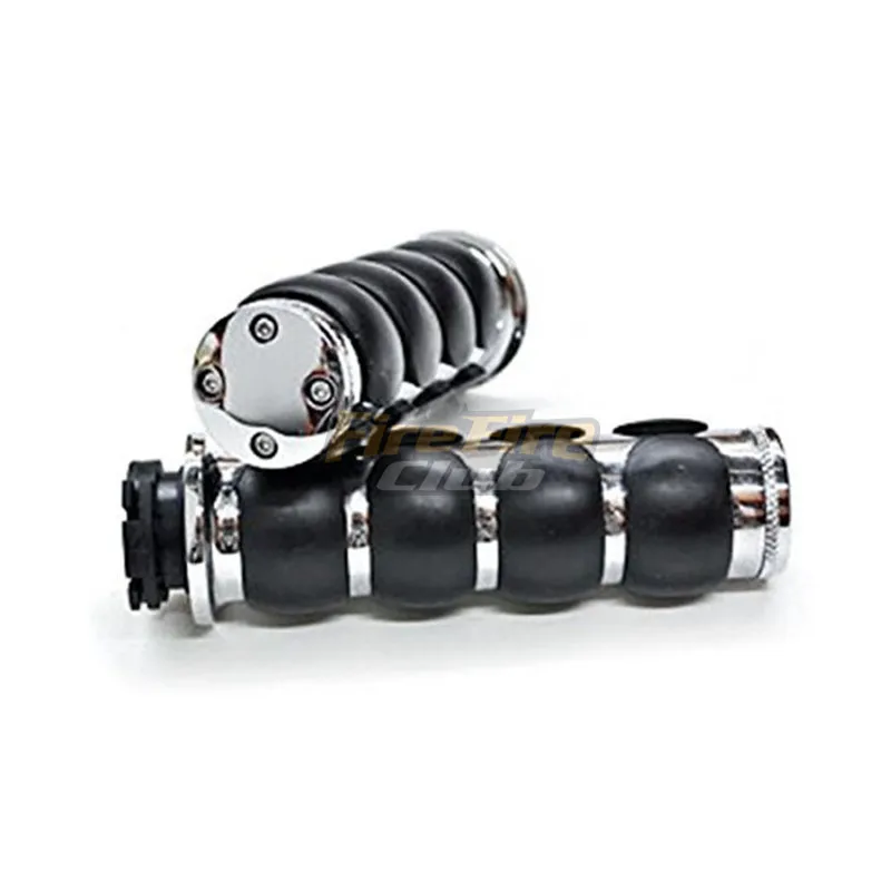 Для Harley Softail Sportster Dyna руль ручные ручки на заказ хромированная заготовка Кепка ручные ручки для мотоцикла