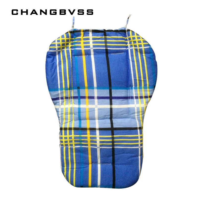 Thick Blue Pink Baby Seat Mat,Infant Stroller Seat Cushion