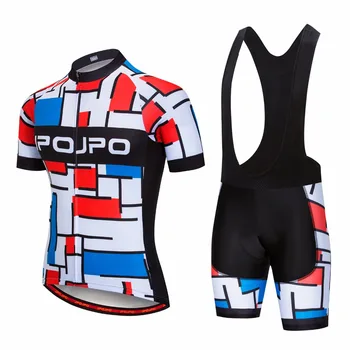 

Summer Cycling Jersey Men Team Cycling Clothing Quick-Dry Maillot Ropa ciclismo MTB Bike Jerseys Breatable Bib Shorts set 2018