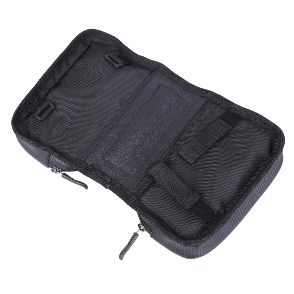 Clearance Waterproof Mountain Bike Bicycle Bags Panniers Touch Screen Cycling Phone Bag Case Road Bike Front Tube Handlebar Cylinder Bag 15