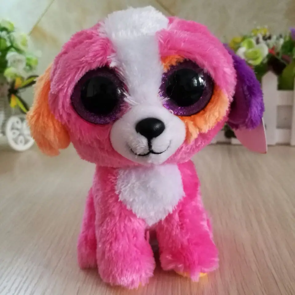 15cm In Stock Original Ty Beanie Boos Big Eyed Stuffed