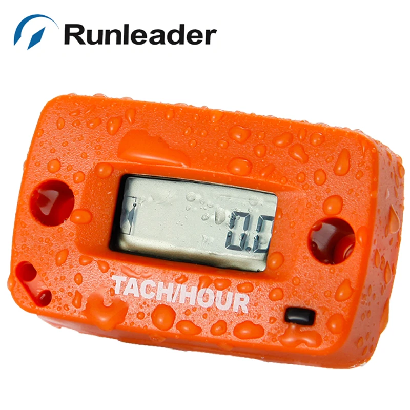 Digital Resettable Gas Engine Hour Meter Tachometer RPM for MX pit bike dirt quad bike outboard