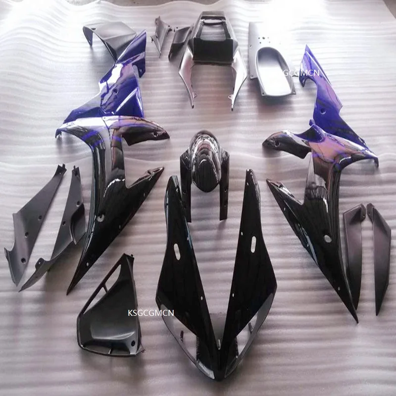Комплект обтекателей для мотоцикла YAMAHA YZFR1 02 03 YZF R1 YZF1000 2002 2003 ABS полный черный