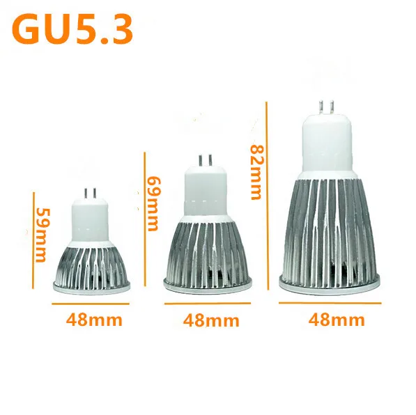Светодиодная лампа MR16 GU5.3 высокой мощности 6 Вт 9 12 Вт|gu 5.3|lampada led mr16led mr16 |