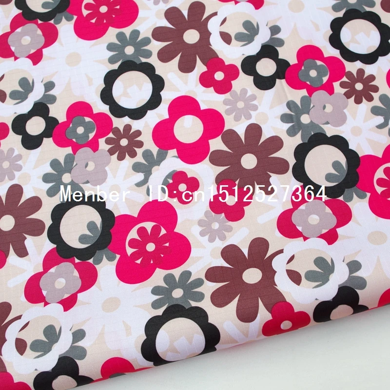 

PVC coated waterproof fabric - flower (WF307)