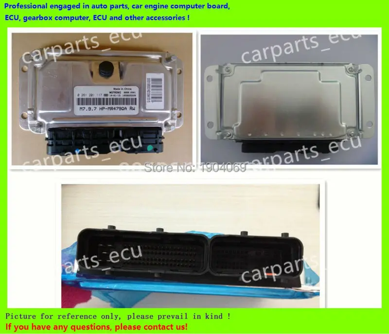 Компьютерная плата для двигателя автомобиля/M7.9.7 ECU/электронный блок управления/Buick Excelle 0261S04509 9040725 M7.9.7