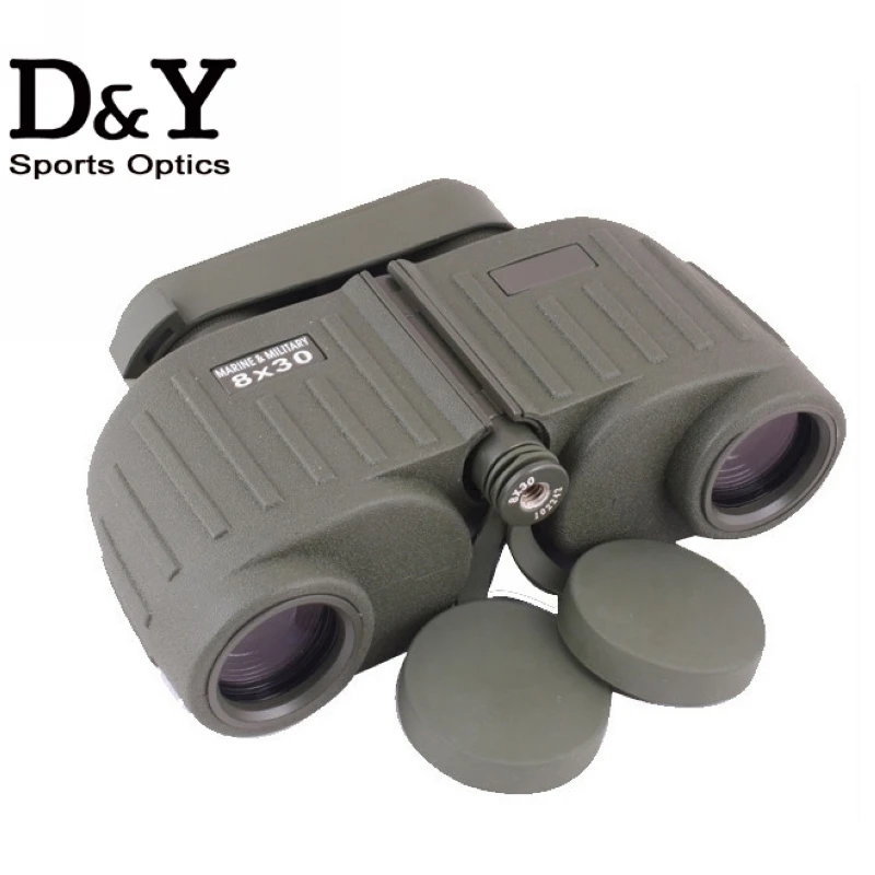 8x30 military optical telescope font b rangefinder b font binoculars bak4 porro binoculares Full coated Waterproof
