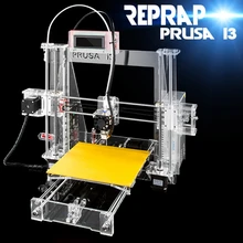 Prusa i3 3d принтер набор для сборки reprap i3 для рабочего стола Полный 3D Impressora DIY Набор акриловая рамка Высокоточный ЖК-контроль