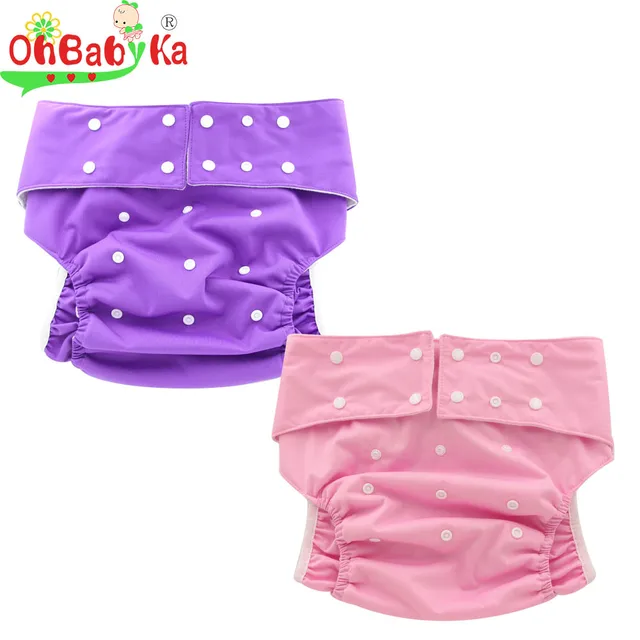OhBabyKa Adjustable Teen Adult Cloth Diaper One Size Fit All Ultra