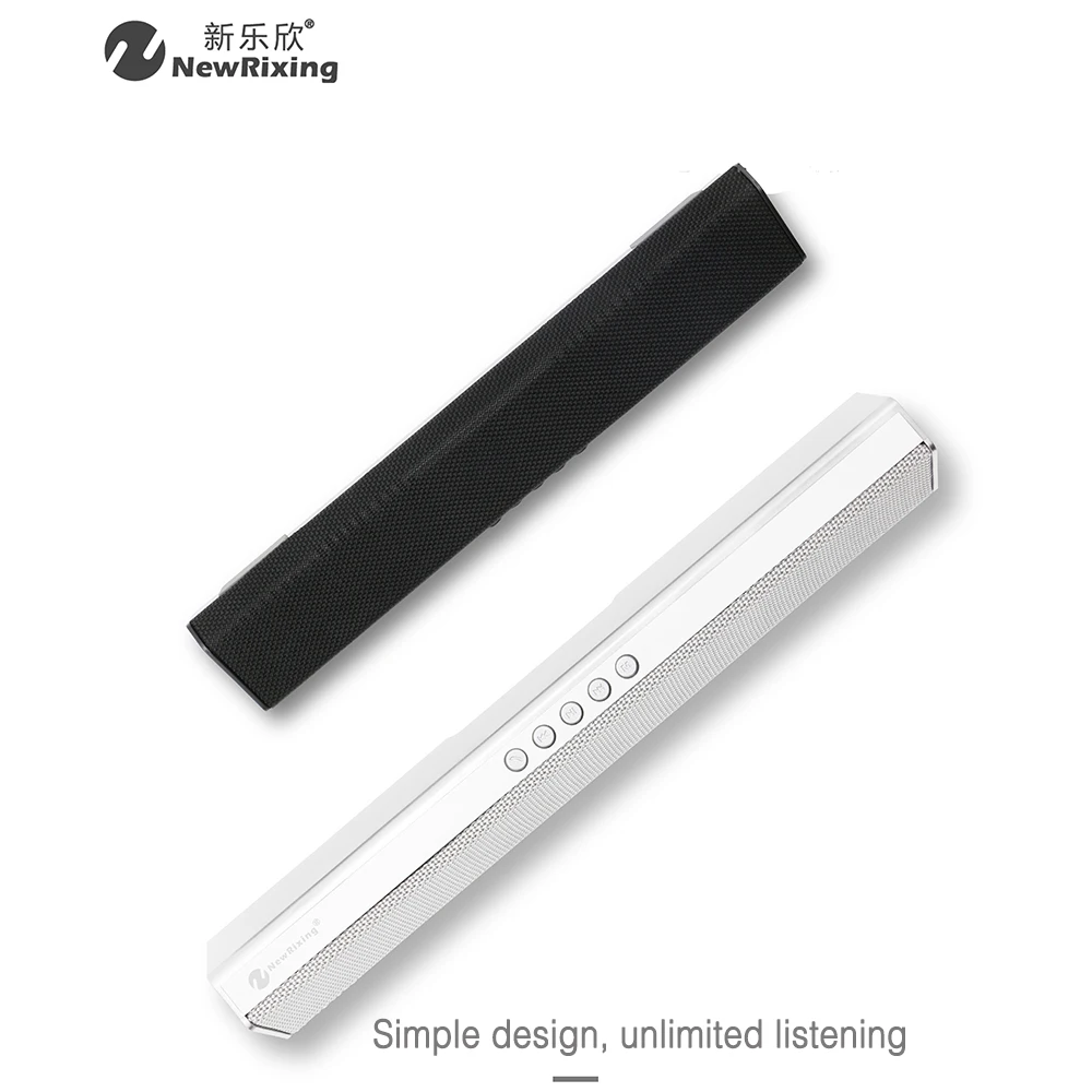 New Rixing Sound Bar Game Speaker Wireless Bluetooth V4.2 Big Power