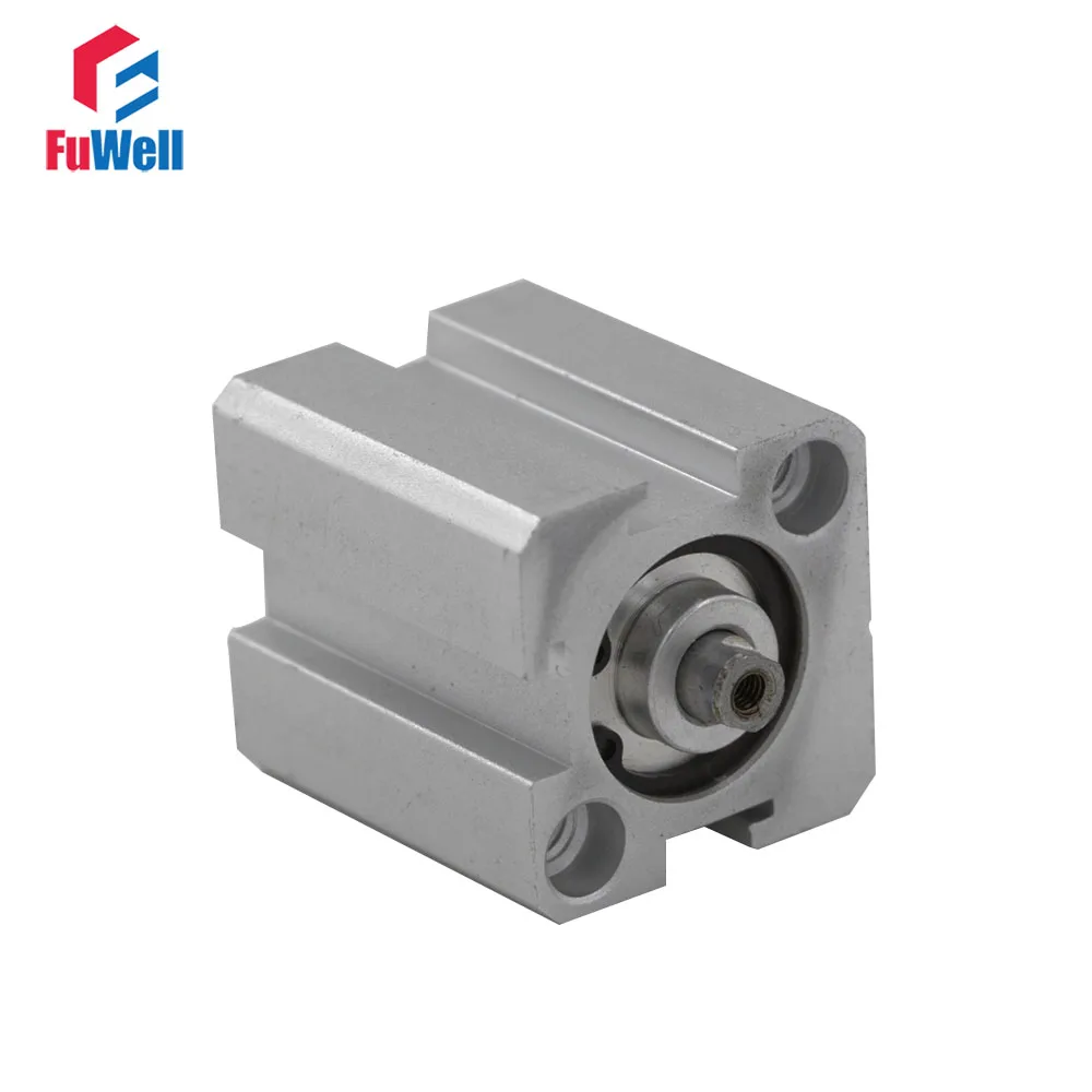 

SDA Pneumatic Air Cylinder 16mm Bore 5/10/15/20/25/30/40/50mm Stroke Aluminum Alloy Double Acting Standard Pneumatic Component