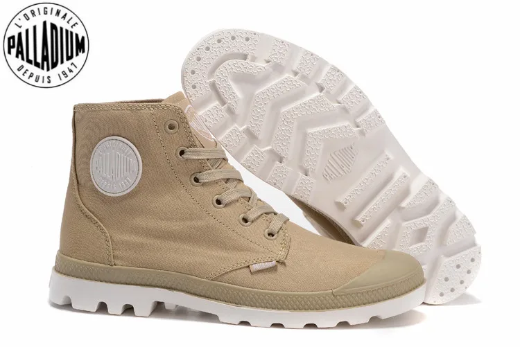 palladium beige casual sneakers