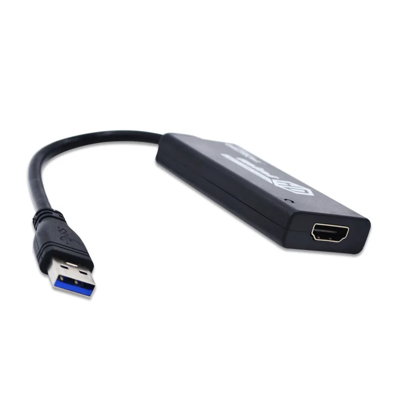 USB 3,0 к HDMI Мужской к женскому HD 1080 P видеокабель, адаптер конвертер мульти дисплей кабель для ПК ноутбук проектор HDTV