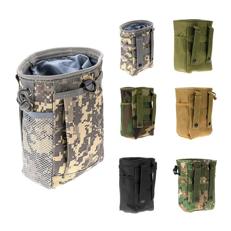 Outdoor Tactic Military font b Storage b font Pack Drawstring Bag Waterproof Nylon Hunting Hiking Camping