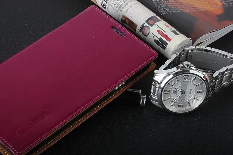 Чехол на присоске для samsung Galaxy S5 SV i9600, высококачественный роскошный чехол из натуральной кожи с Откидывающейся Крышкой и подставкой для мобильного телефона+ Бесплатный подарок