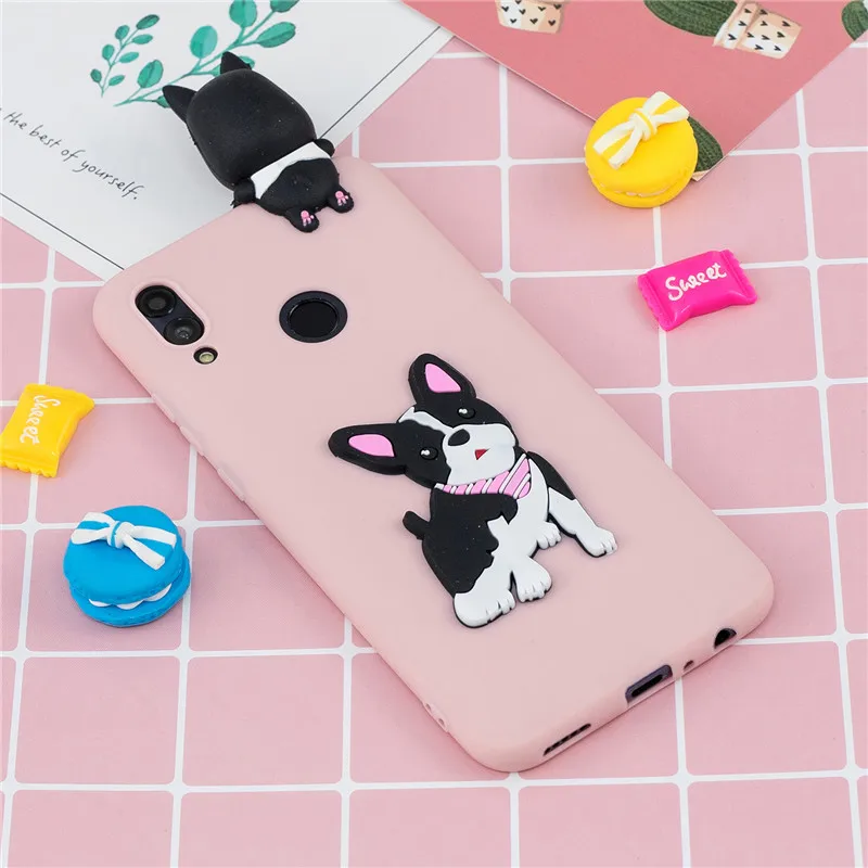 Huawei P Smart чехол для Coque huawei P Smart Psmart чехол 3D единорог кукла игрушки Мягкий силиконовый чехол для телефона s Etui