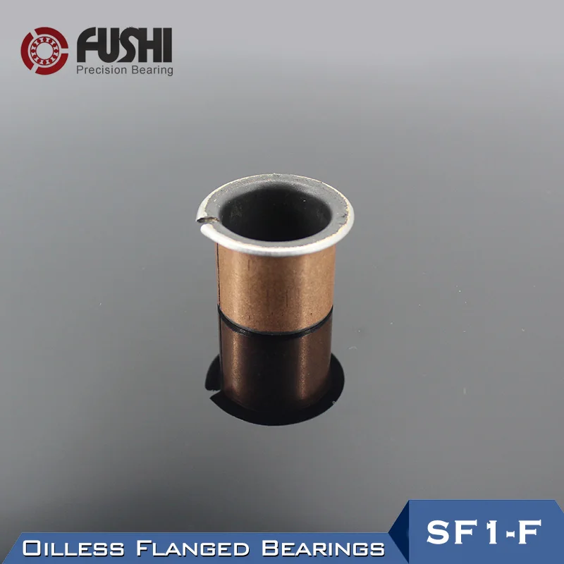 SF1-F безмасляный фланцевая втулка подшипника SF1-F08060 SF1-F08070 SF1-F08075 SF1-F08120(5 шт.) SF1 самостоятельно композитный фланцевого подшипника