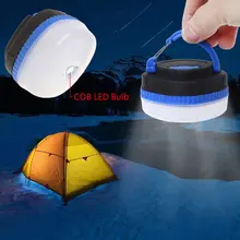 Портативный светодиодный освещение для походных палаток рыболовная лампа подвесная Магнитная база открытый инструмент