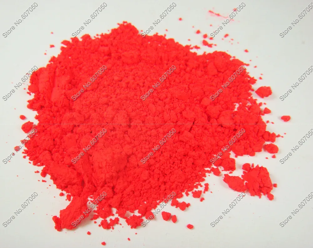 50 грамм x неоновый арбуз красный цвет флуоресцентный порошок-пигмент для лака для ногтей& Живопись& печать
