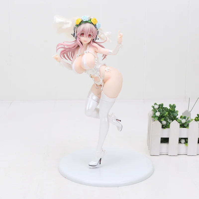 Супер Sonico горячая девушка свадебное платье ver. Купальник бикини ПВХ фигурка SUPERSONICO коллекционный режим игрушка