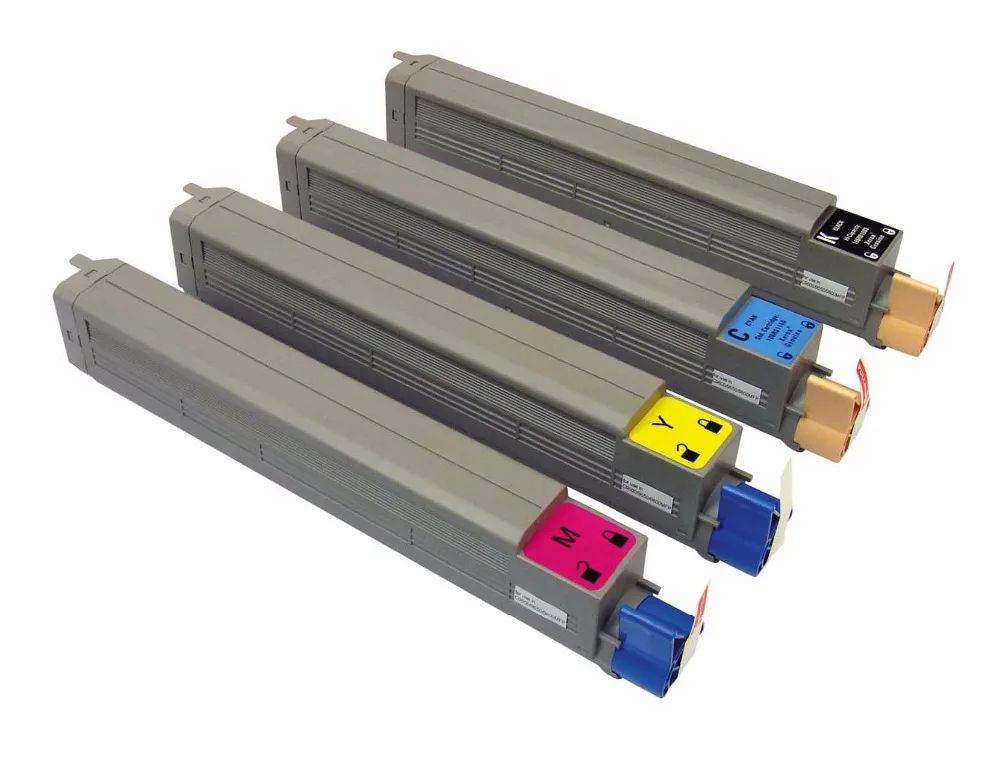 New Compatible Color Toner cartridge For OKI C9850 C9800 MFP C9600 C9650 A3 color Laser Printer