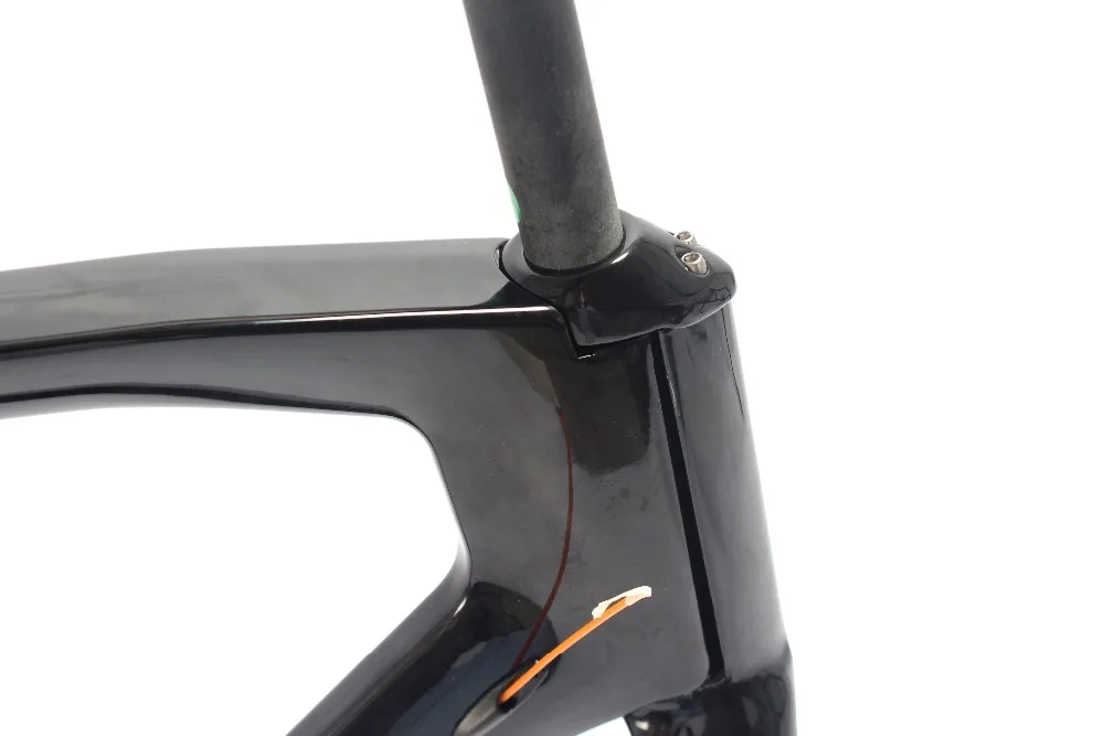 Best 45-60cm T700 Carbon Road Frameset TRP Brake OEM Factory Race Bike Frame+Fork+Post+Clamp 2