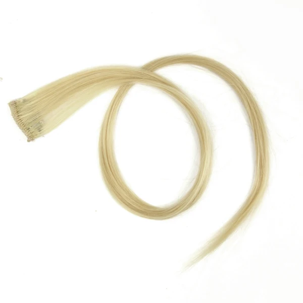 

New 2018 10pcs Fashion Popular Colorful Straight Clip On In Hair Extensions 50CM