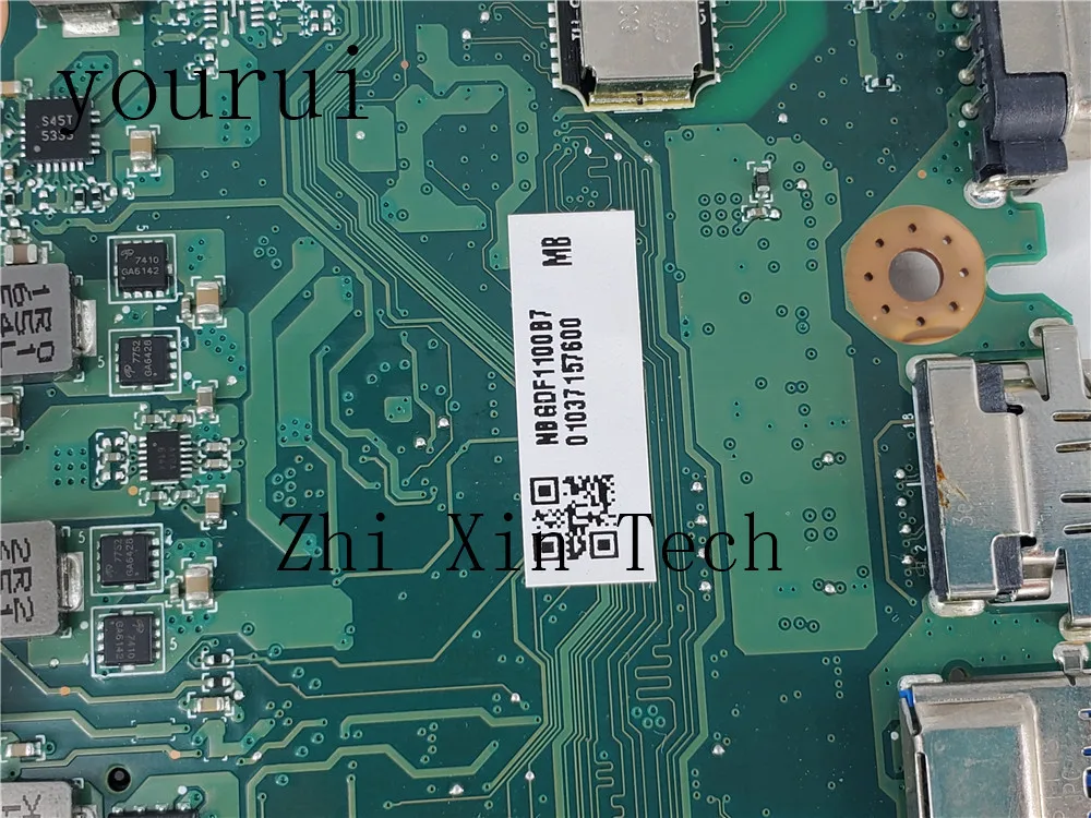 Yourui DAZAAMB16E0 NBGDF1100B NB. GDF11.00B для acer Aspire E5-575 E5-575G ноутбук процессор Материнская плата i5-7200u DDR3 испытания