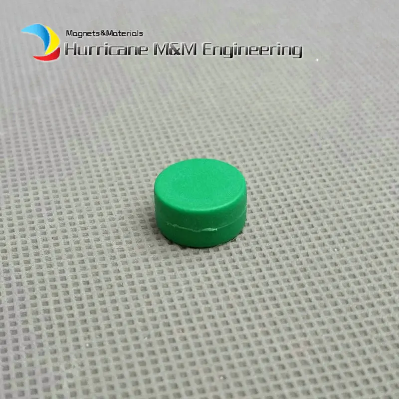 20 шт. магнитные кнопки диаметр 12,7x6,35 мм около 1/2 ''x 1/4'' белая доска Thumbtack NdFeB магнит в пластиковом покрытии