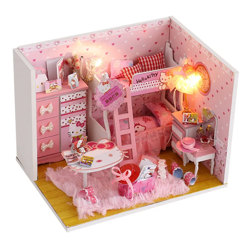 Compra los niños hechos a mano kit de bricolaje online al ... Creativo cabaña Tela
