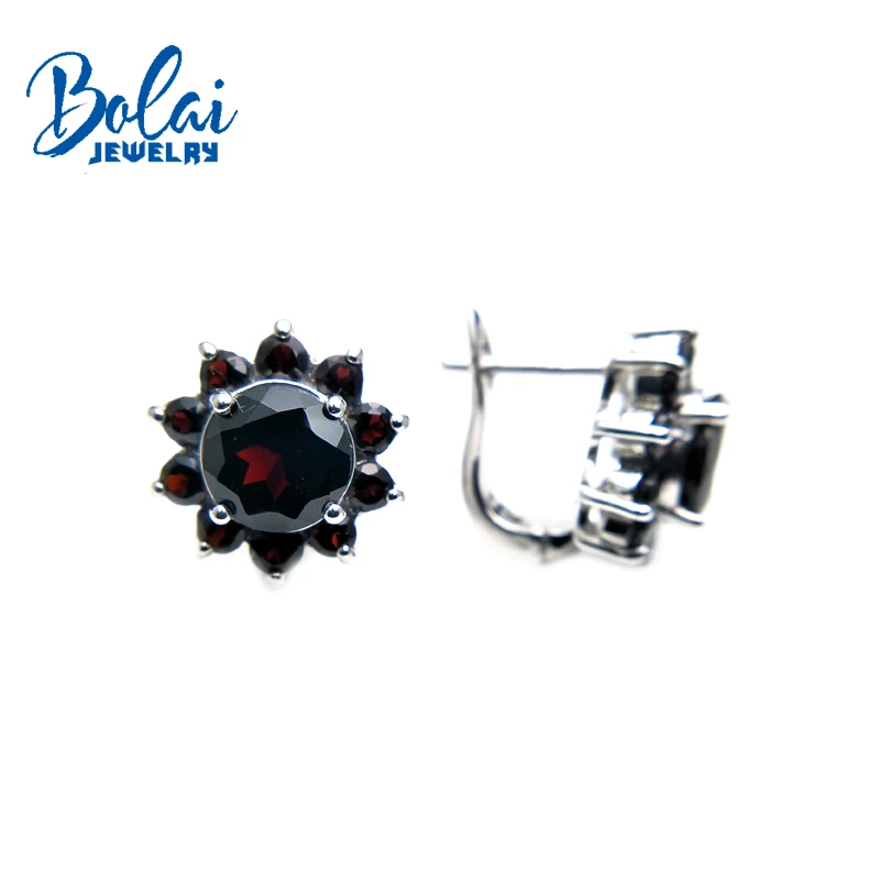 Bolaijewelry, натуральный кулон, ожерелье или кольцо или серьги, ювелирный набор из серебра 925 пробы для женщин, элегантный свадебный подарок