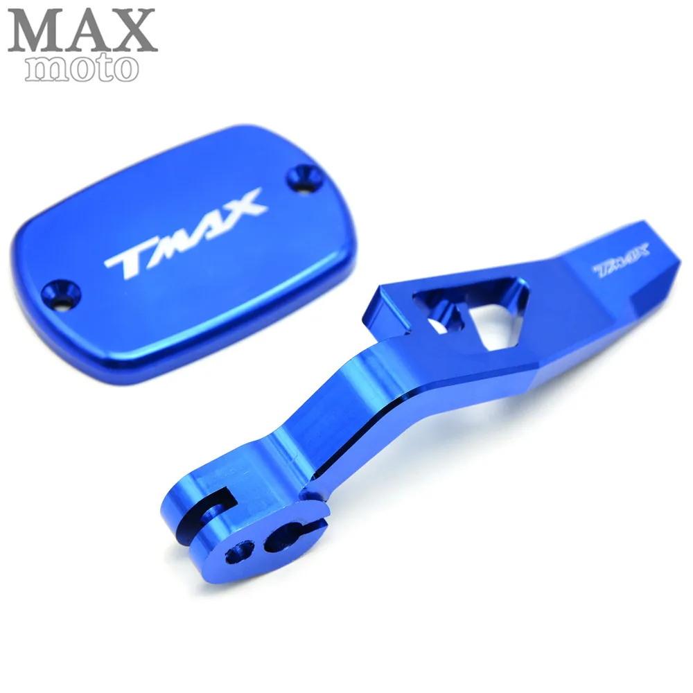 2016 NEW Motorcycle Front Brake Clutch Fluid Reservo Cap&Hand parking brake lever for Yamaha T-MAX TMAX 500 2008 2009 2010 2011