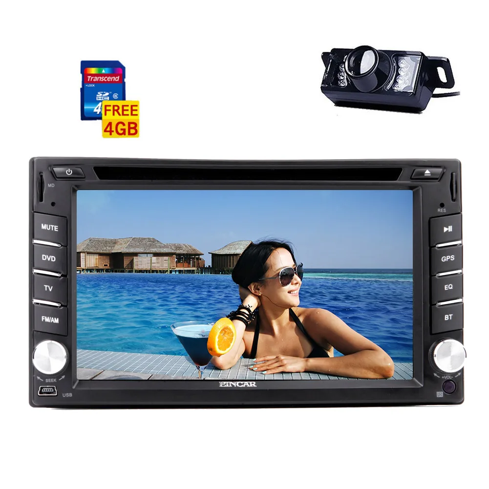 Sale Logo 3D SD FM Autoradio USB EQ Audio Car DVD Player Stereo Video Touch Screen CD MP4 8GB GPS Map Music Radio Auto 13