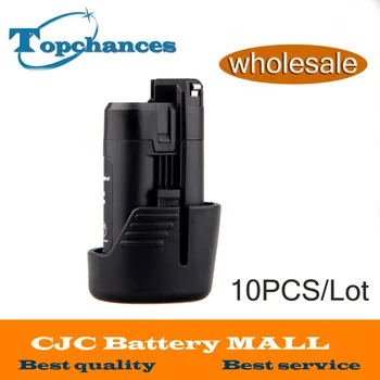 

Wholesale 10x 10.8V Li-ion 2.0Ah Replacement Power Tool Rechargeable Battery for Bosch BAT411 2 607 336 014 PS40-2 PS20-2 PS10-2