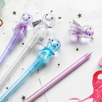

0.5mm Cute Sunny Doll Black ink Gel Ink Pen for School Kawaii School Supplies Japanese Stationery