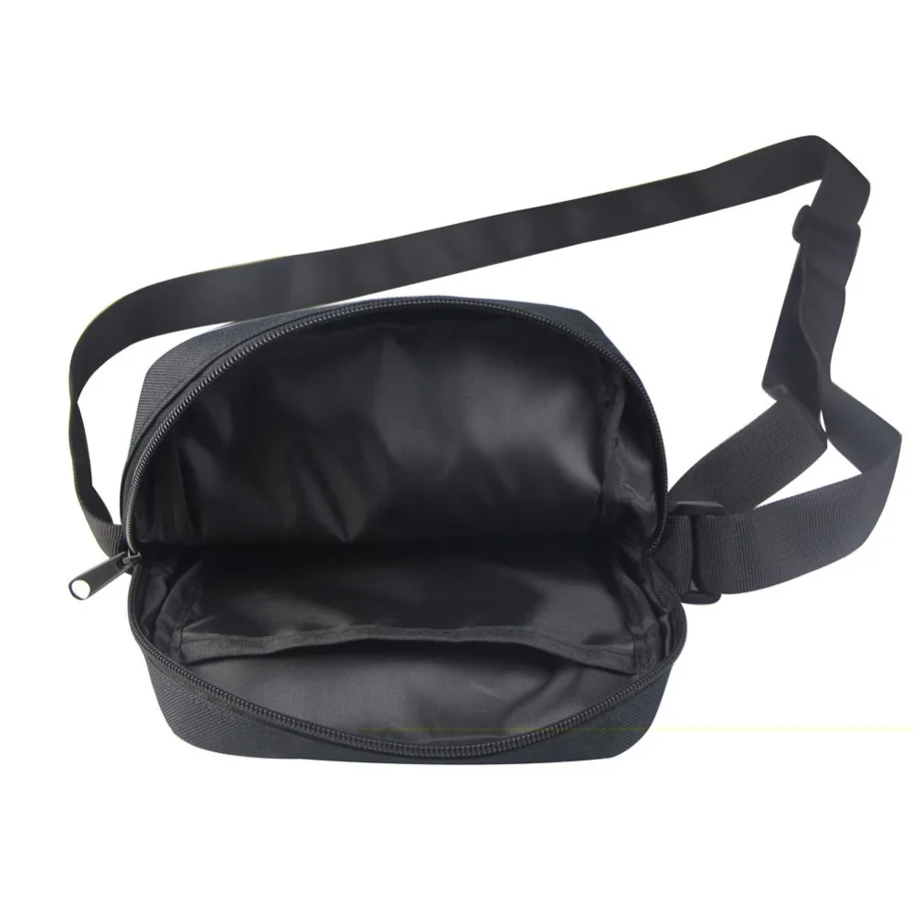 ELVISWORDS черная сумка-мессенджер для девочек в стиле афро, Маленькая мужская сумка через плечо для девочек, Студенческая мини-сумка на плечо, милые сумки