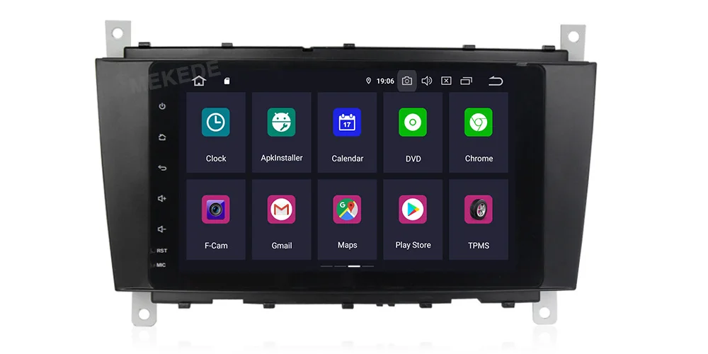 Top MEKEDE 1024X600 DSP IPS 4G Android 9.0  Car DVD Multimedia  for Mercedes/Benz C Class W203 c200 C230 C240 C320 C350 CLK W209 16