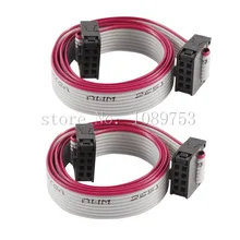 10pcs FC-8P 8Pin For Arduino DIY IDC Socket Extension Flat Ribbon Cable Wire 10cm