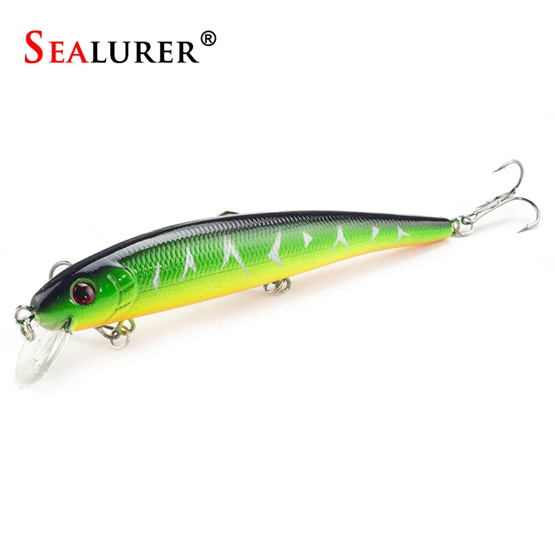 Leurre de pêche SEALURER nouveaux arrivants modèle chaud leurres de pêche 13 cm/19g 3D yeux nagbait appâts articulés vairon