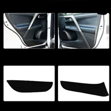 4 шт. тканевая дверца защитные подстилки Anti-kick декоративные колодки для Toyota RAV4 2013